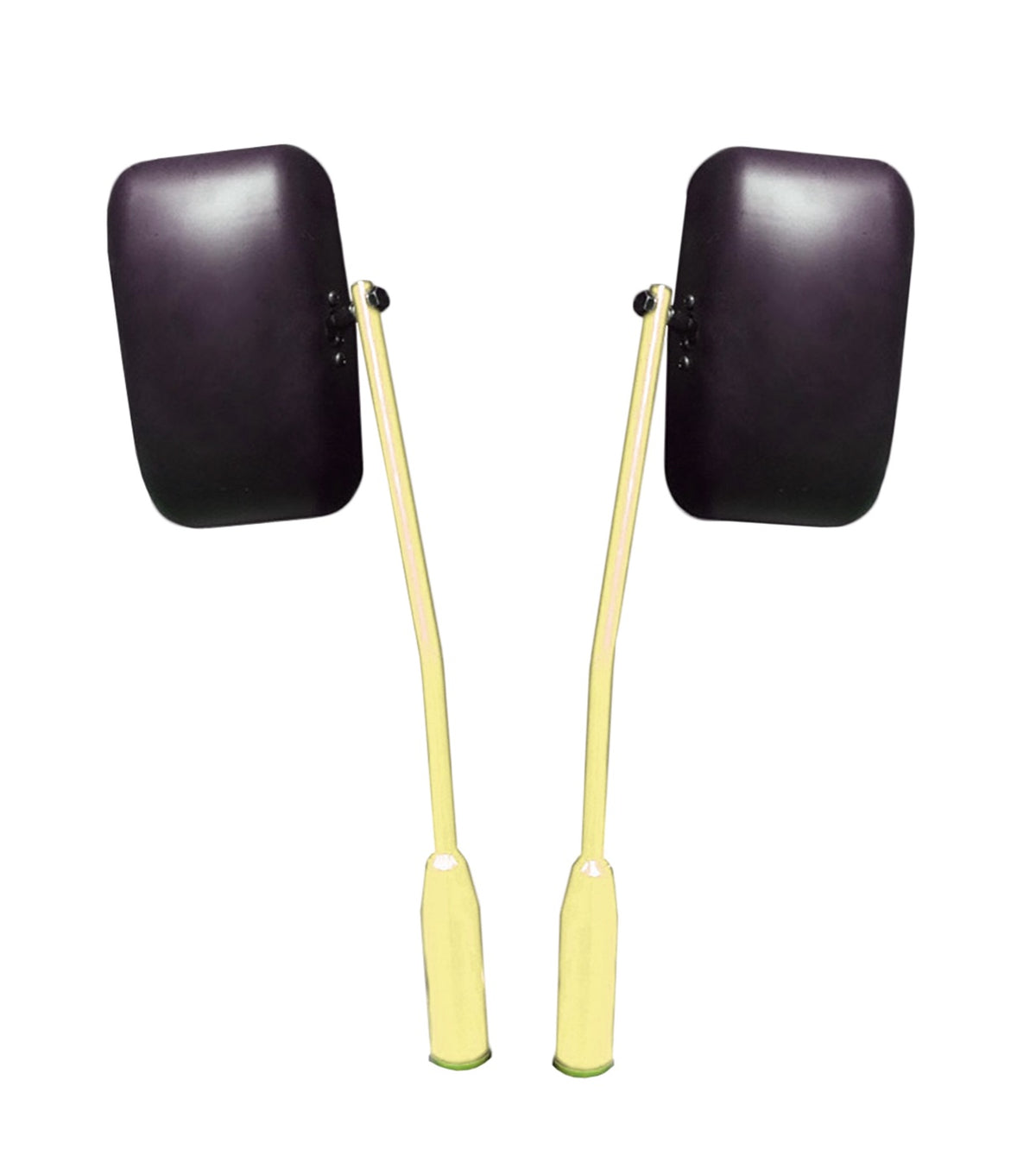 JK, JL and JT Premium Isolated Hinge Mirrors - Lemon Peel
