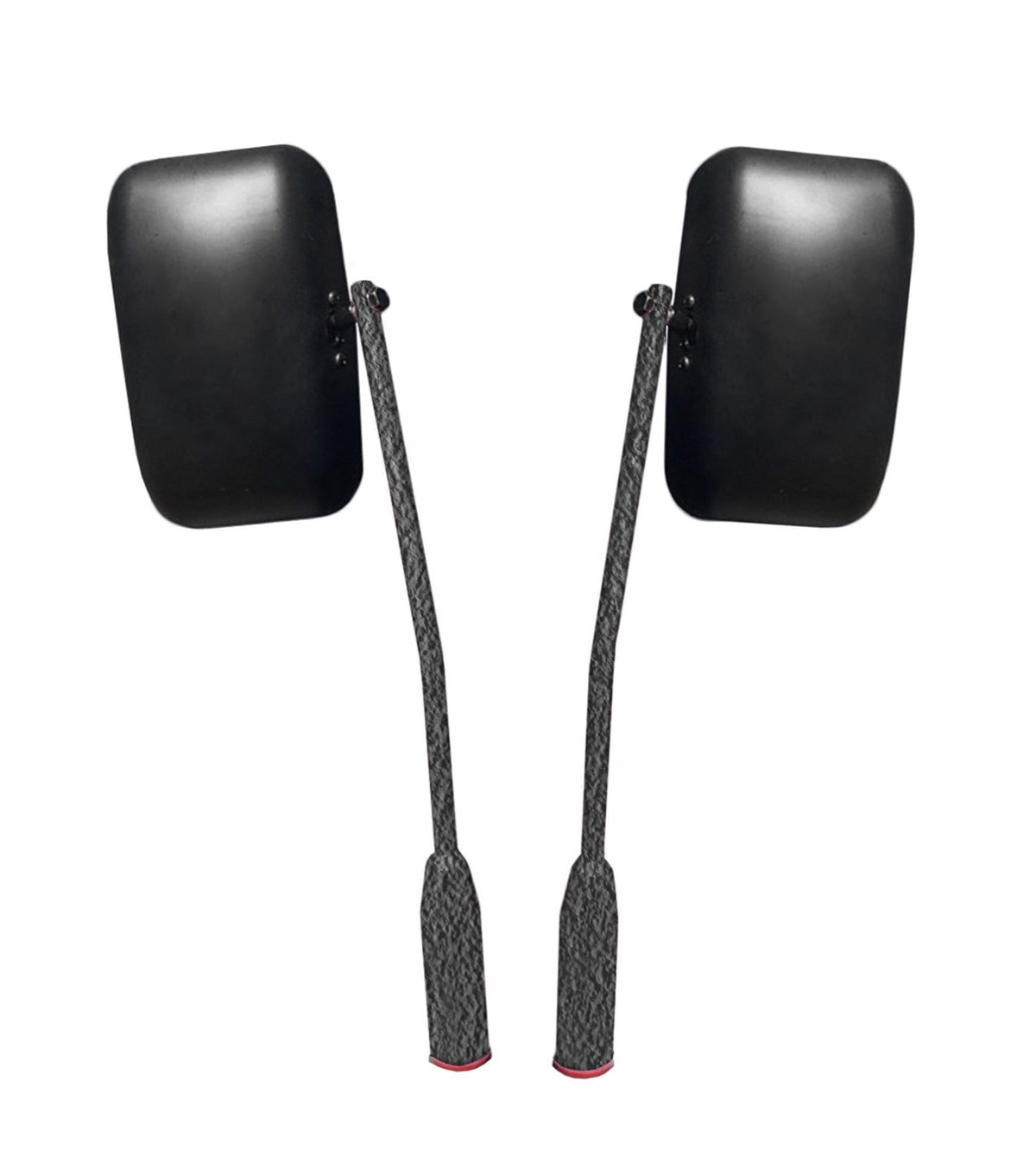 JK, JL and JT Premium Isolated Hinge Mirrors - JT - Texturized Black