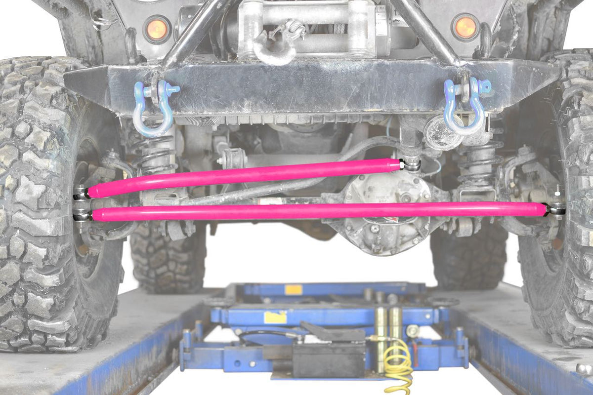 Steinjäger Suspensions Wrangler TJ 1997-2006 Steering Crossover Kit Hot Pink