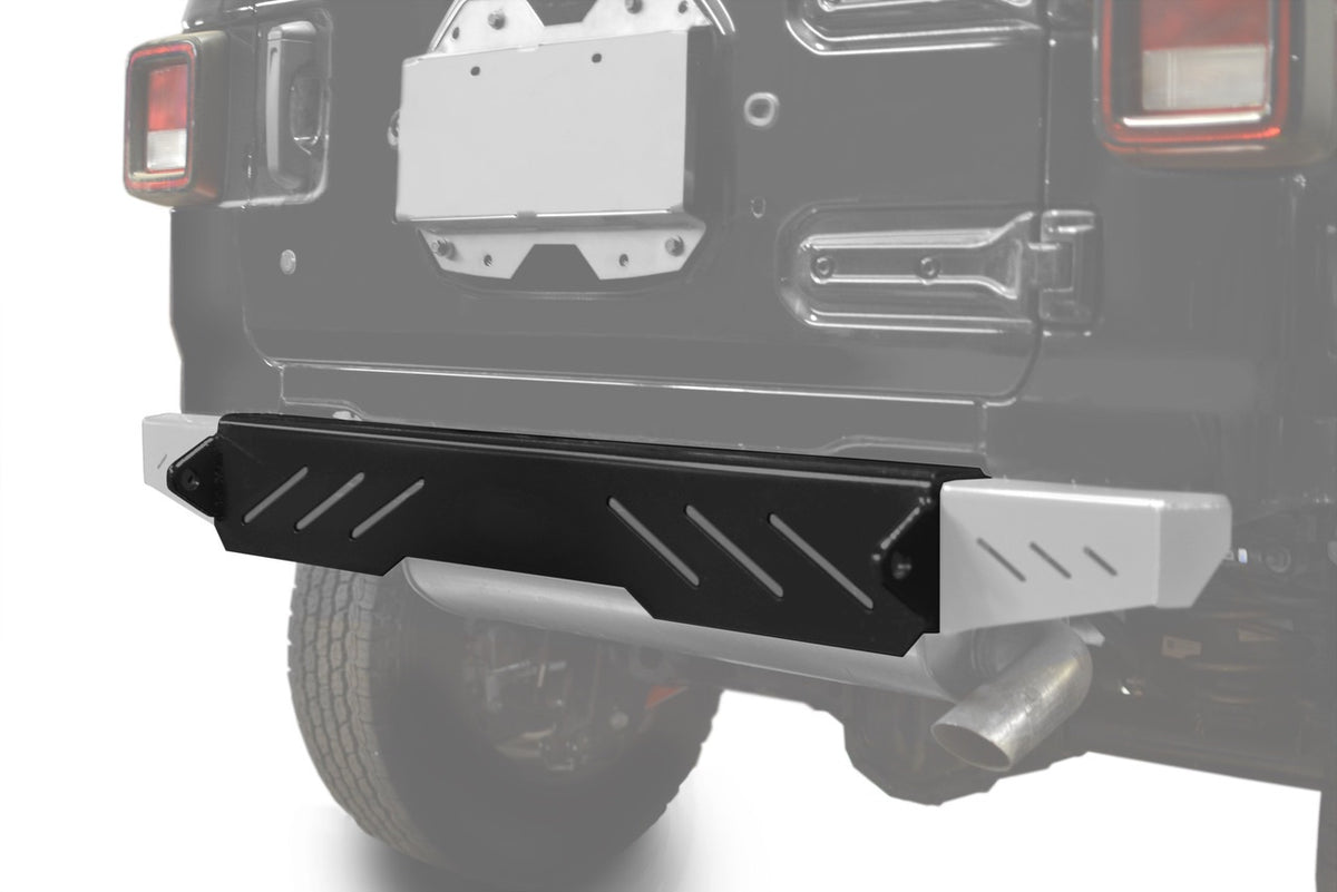 Steinjäger Bumpers Wrangler JL 2018 to Present Rear Cap Style Black