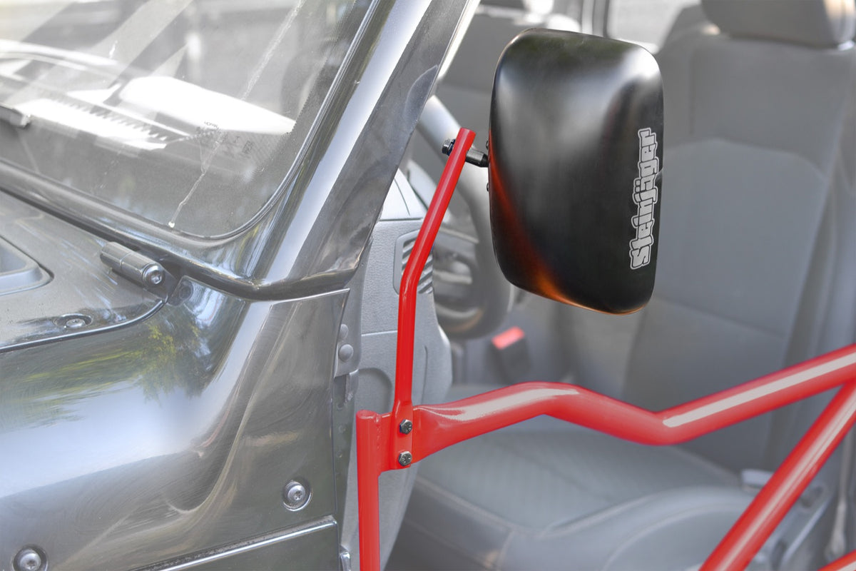 JK, JL and JT Tube-Door Mirror Kits - Gladiator JT - Red Baron
