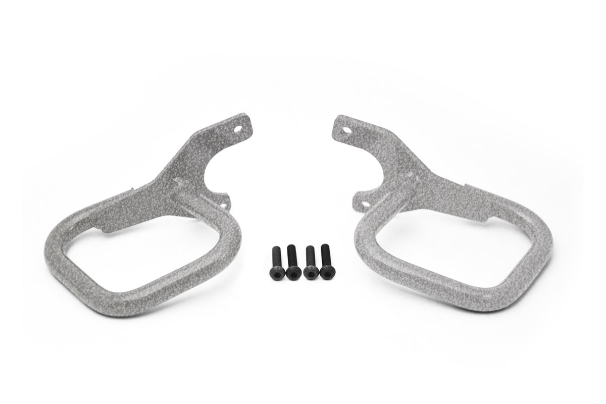 TJ Rigid Grab Handle Kit - Gray Hammertone