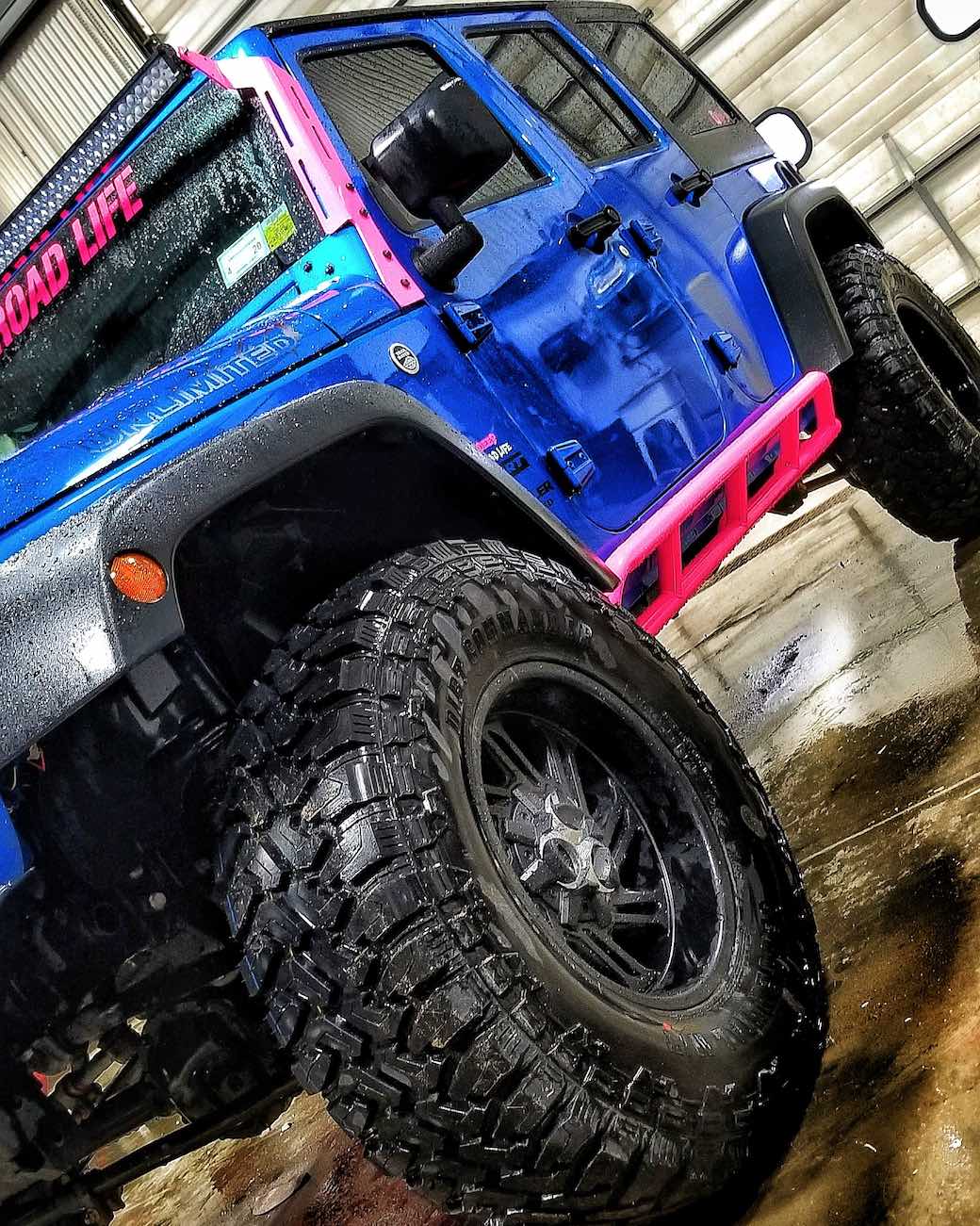 Steinjäger Exterior Accessories Wrangler JK 2007-2018 Light Mounts A-Pillar Brackets Pinky