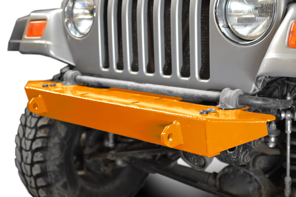 TJ Front Bumper - Fluorescent Orange