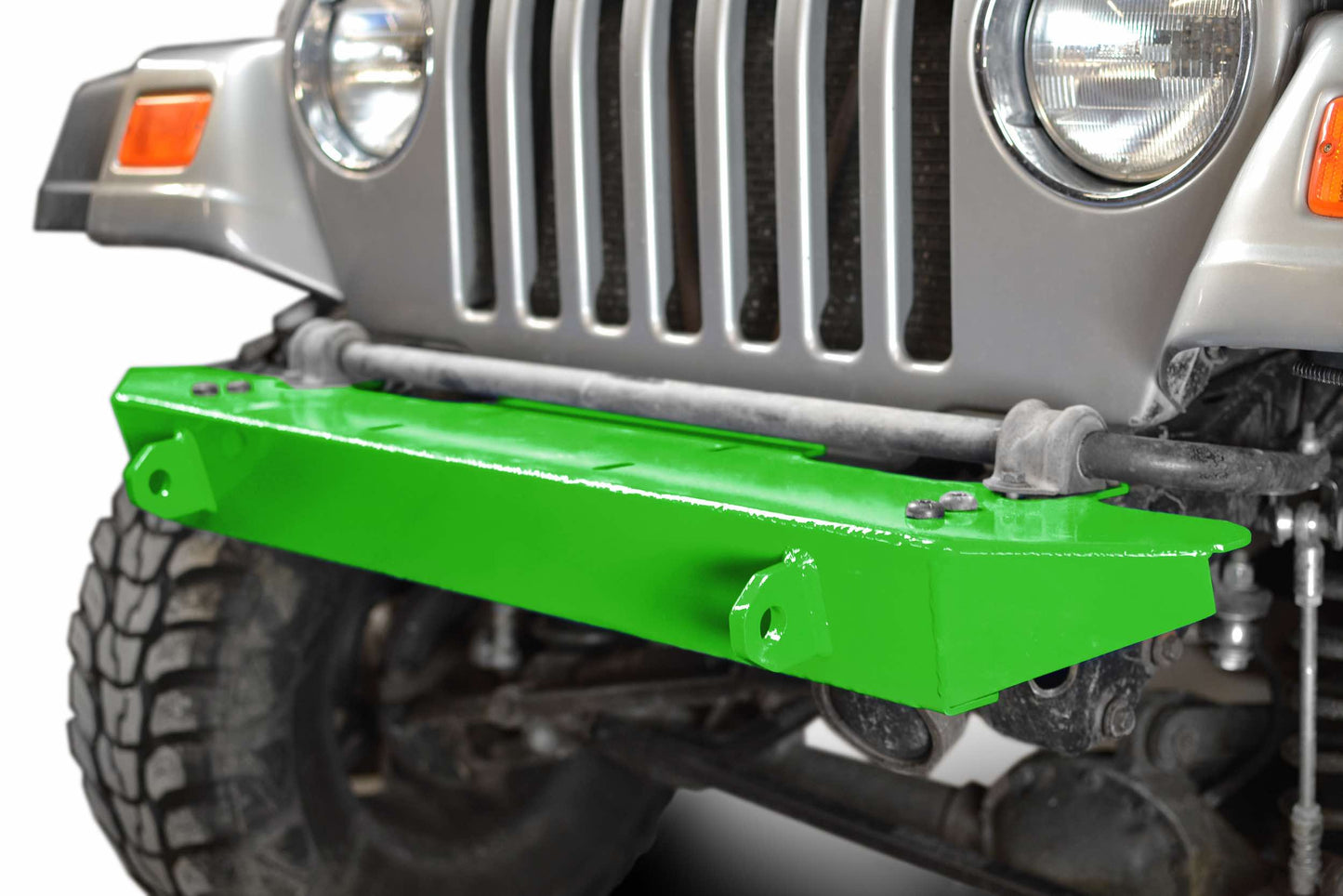 Steinjäger Bumpers Wrangler TJ 1997-2006 Front Neon Green