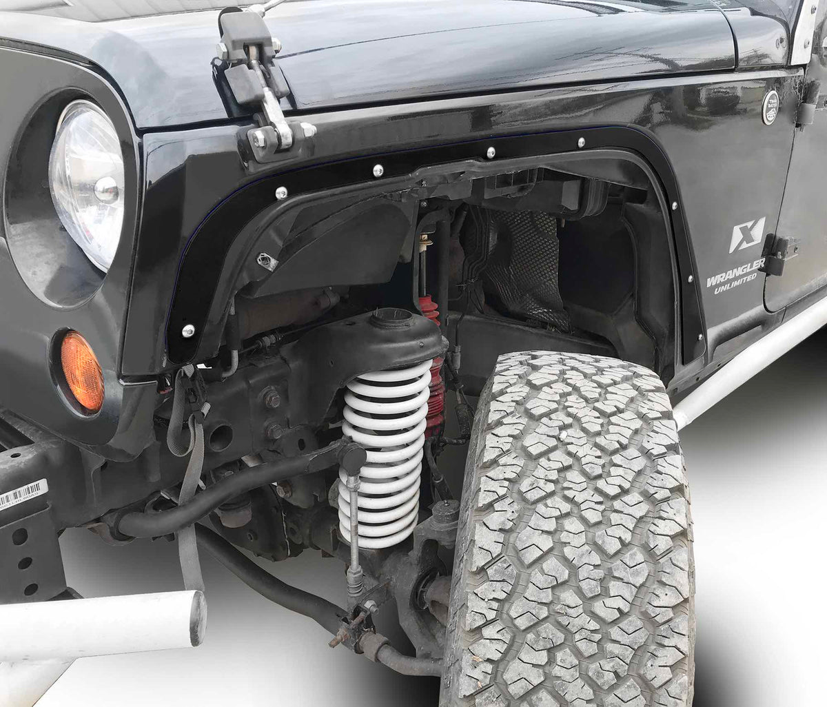 Steinjäger Fenders Wrangler JK 2007-2018 Deletes Front Bare