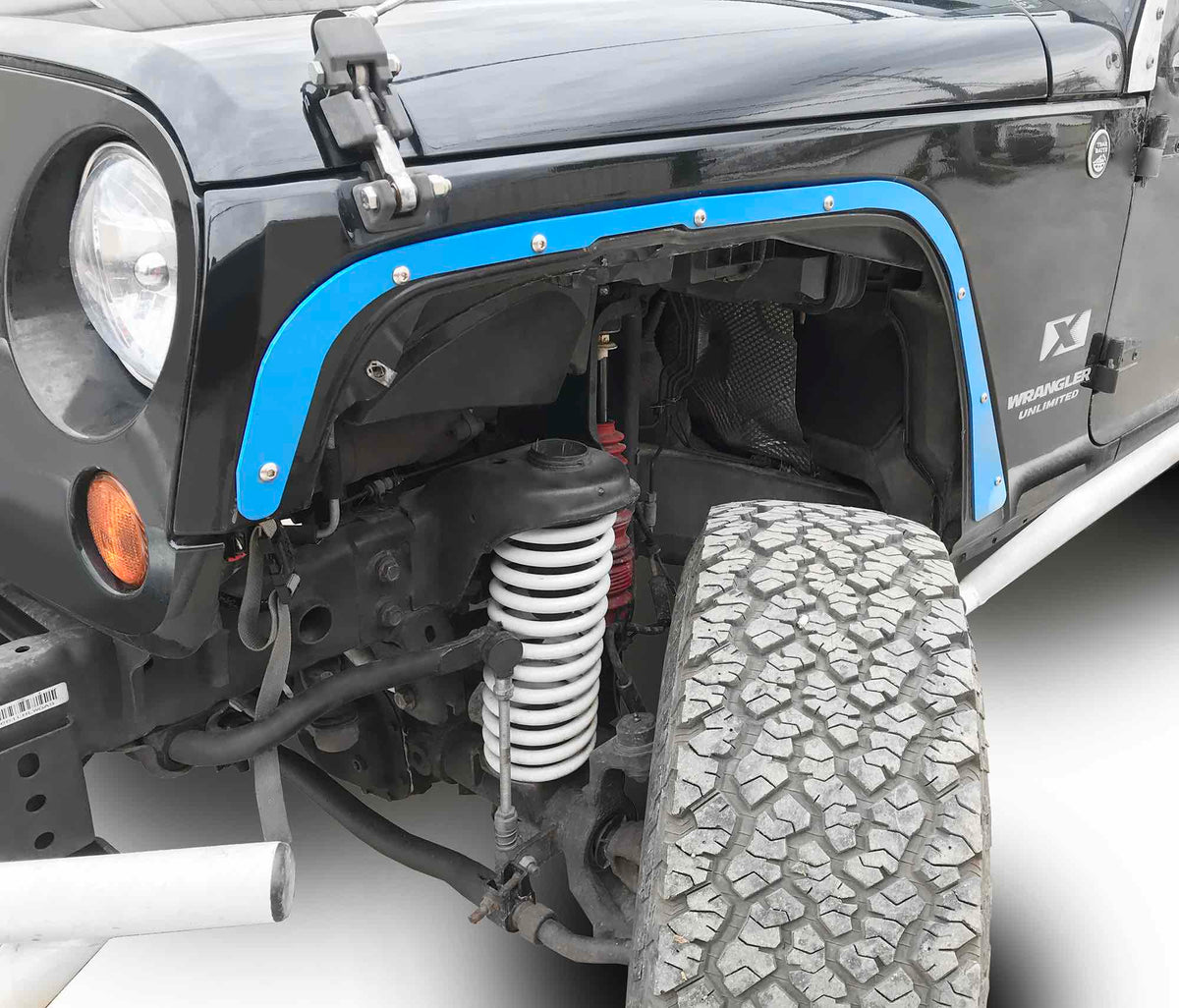 Steinjäger Fenders Wrangler JK 2007-2018 Deletes Front Playboy Blue