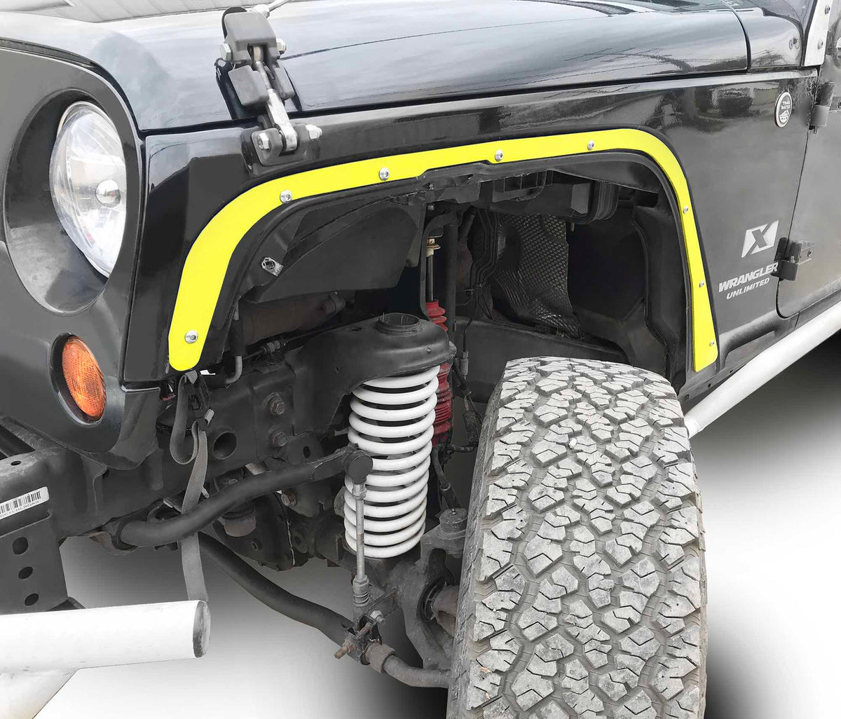 Steinjäger Fenders Wrangler JK 2007-2018 Deletes Front Lemon Peel