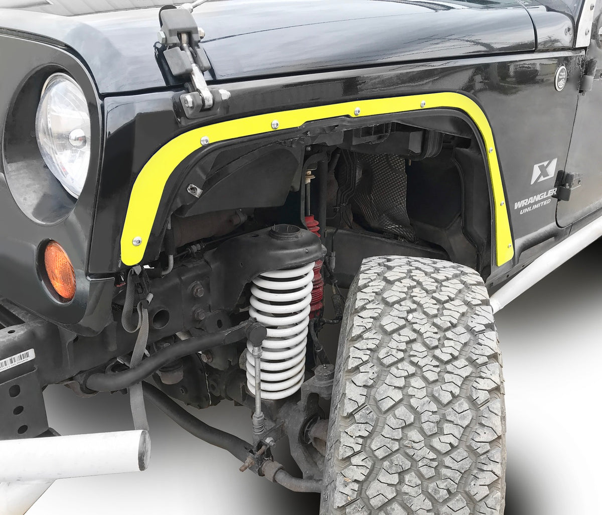 JK Front Fender Delete Kit - Lemon Peel