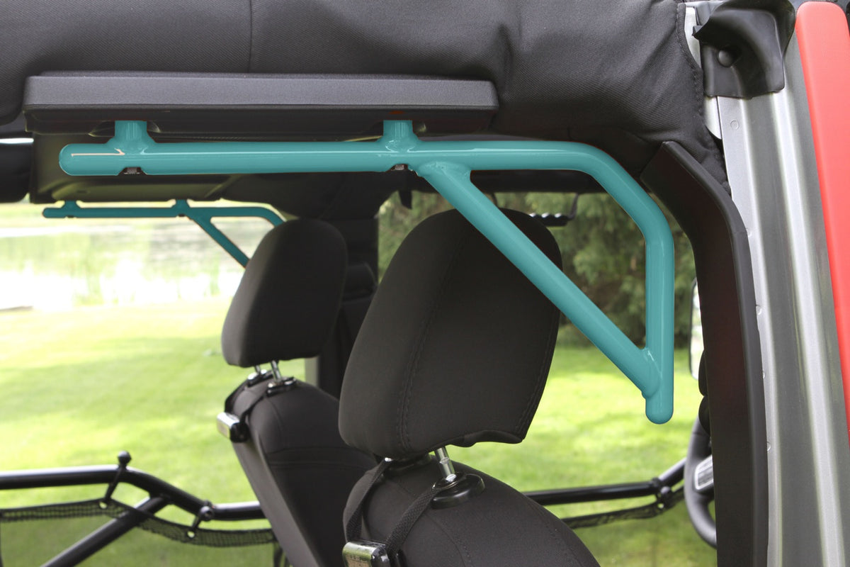 JK Rear Rigid Grab Handles - Tiffany Blue