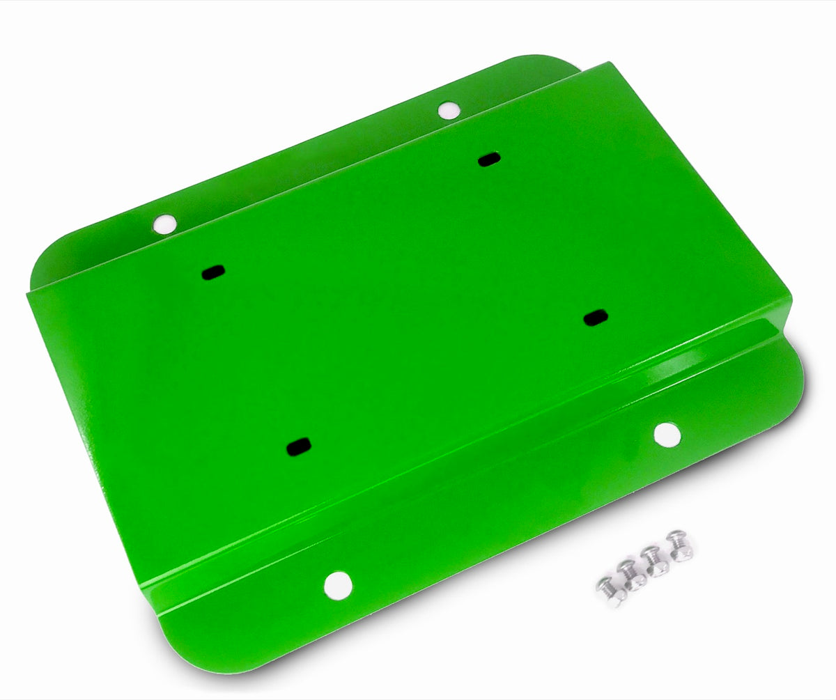 JK License-Plate Relocation Kit - Neon Green