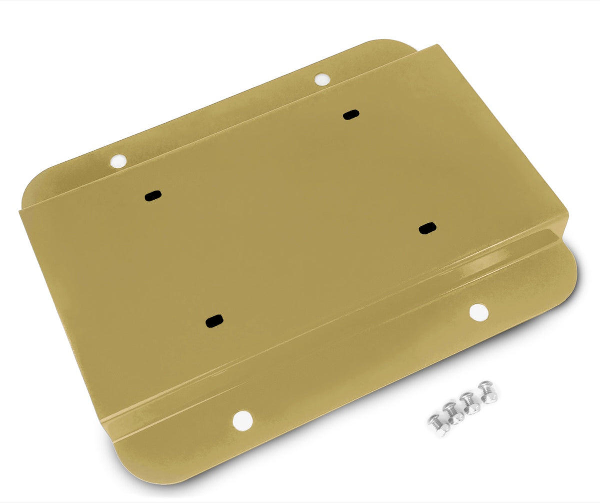 JK License-Plate Relocation Kit - Military Beige