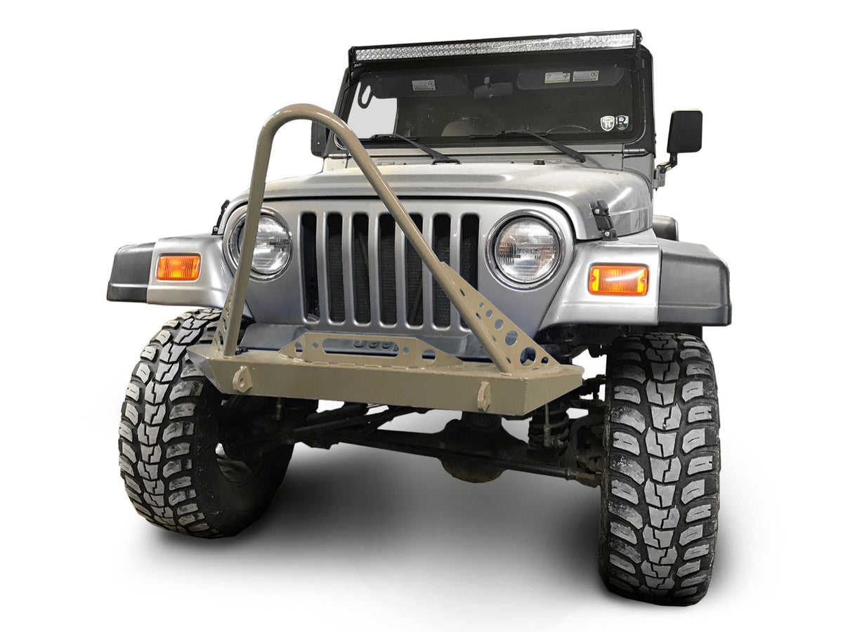TJ Stinger Front Bumper - Military Beige