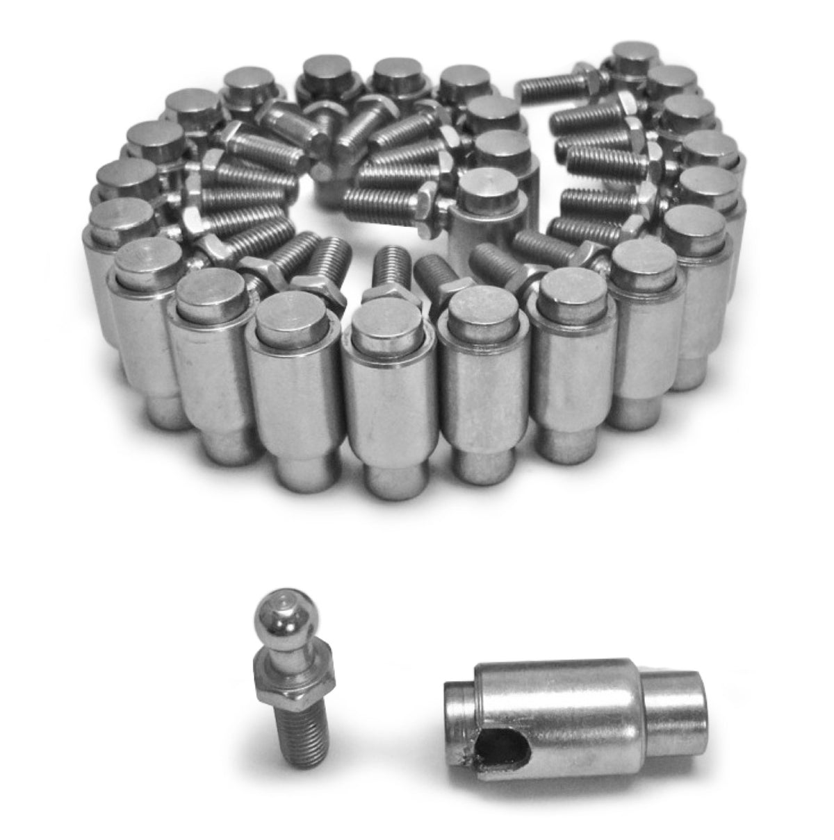 Cable Ball Joints - Quick Disconnect - 5/16-24 - 25 Pack