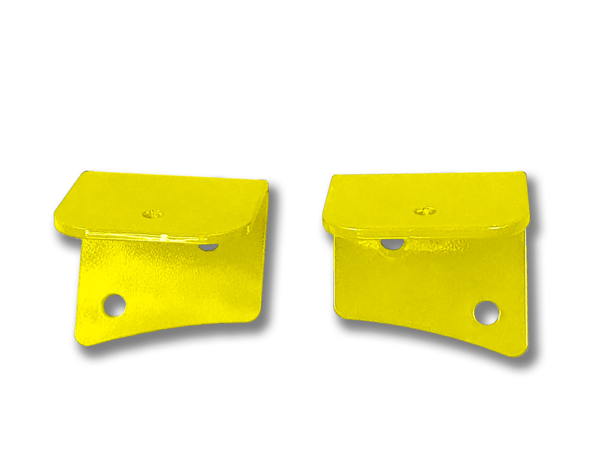 Steinjäger Exterior Accessories Wrangler TJ 1997-2006 Light Mounts Lower Windshield Neon Yellow
