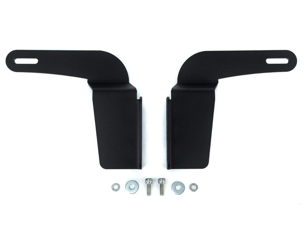 03-09 4Runner 32 Inch Lower Bumper Hidden LED Light Bar Mounting Brackets Cali Raised LED