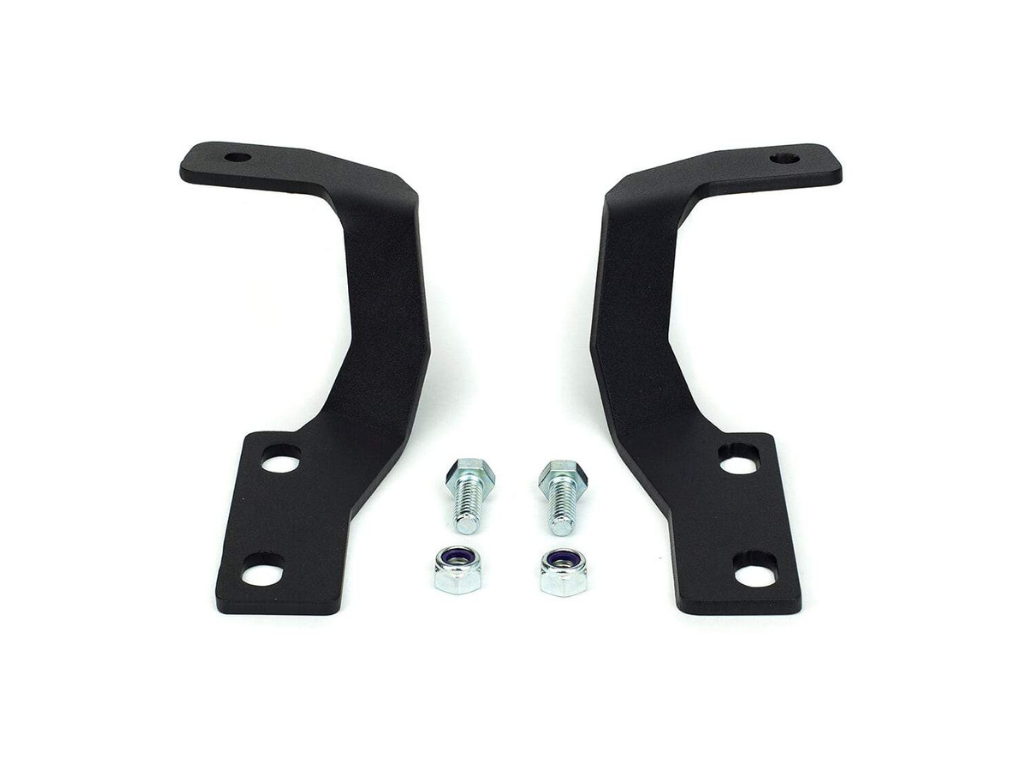 10-21 Lexus GX 460 Low Profile LED Ditch Light Mounting Brackets Cali Raised LED