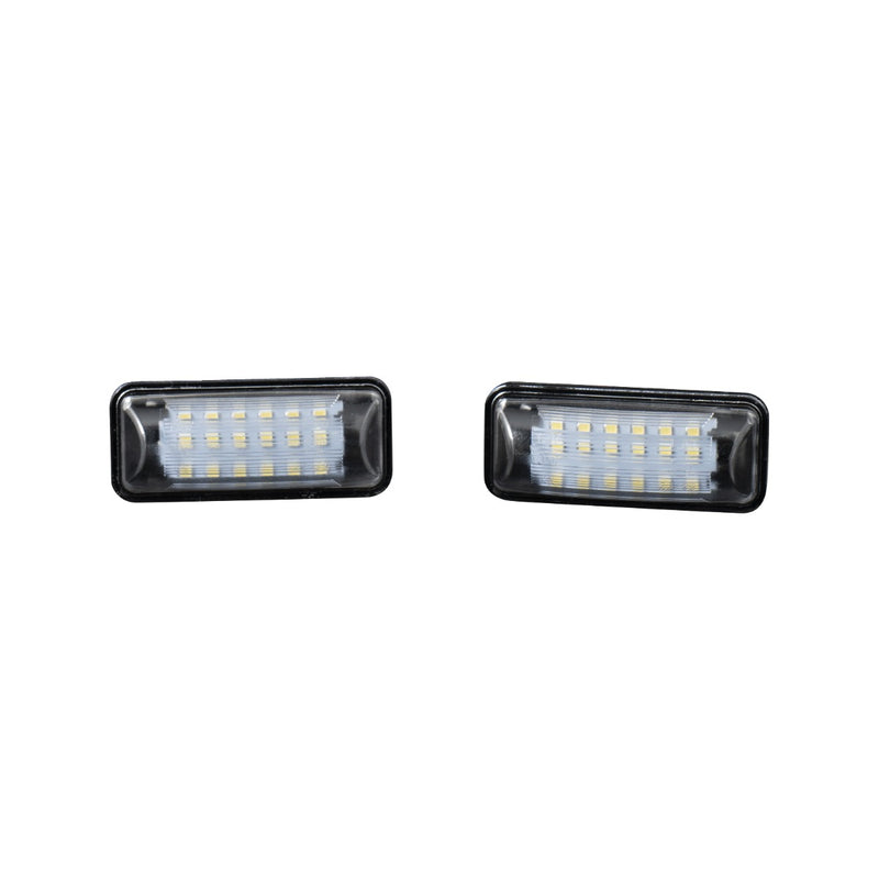 2008-2010 Subaru Outback LED License Plate Lights Pair, Clear Form Lighting