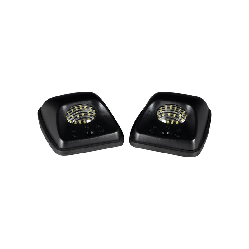 1995-2004 Toyota Tacoma LED License Plate Lights Pair, Clear Form Lighting