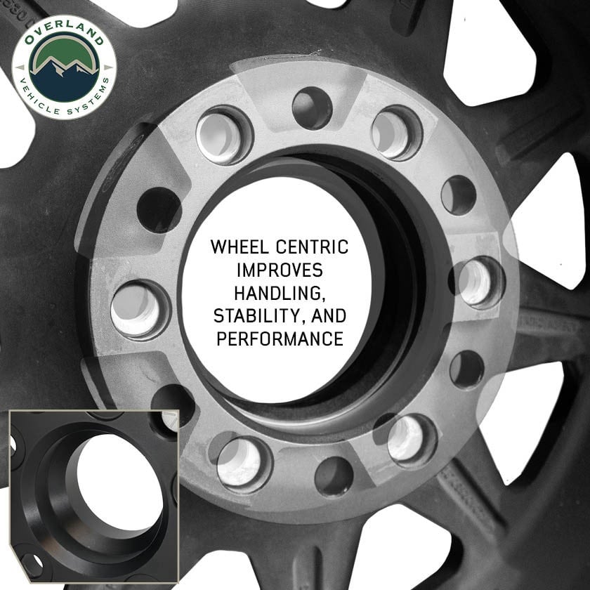 Overland Vehicle Systems 6x5.5 1.25" Wheel Spacer (Pair)