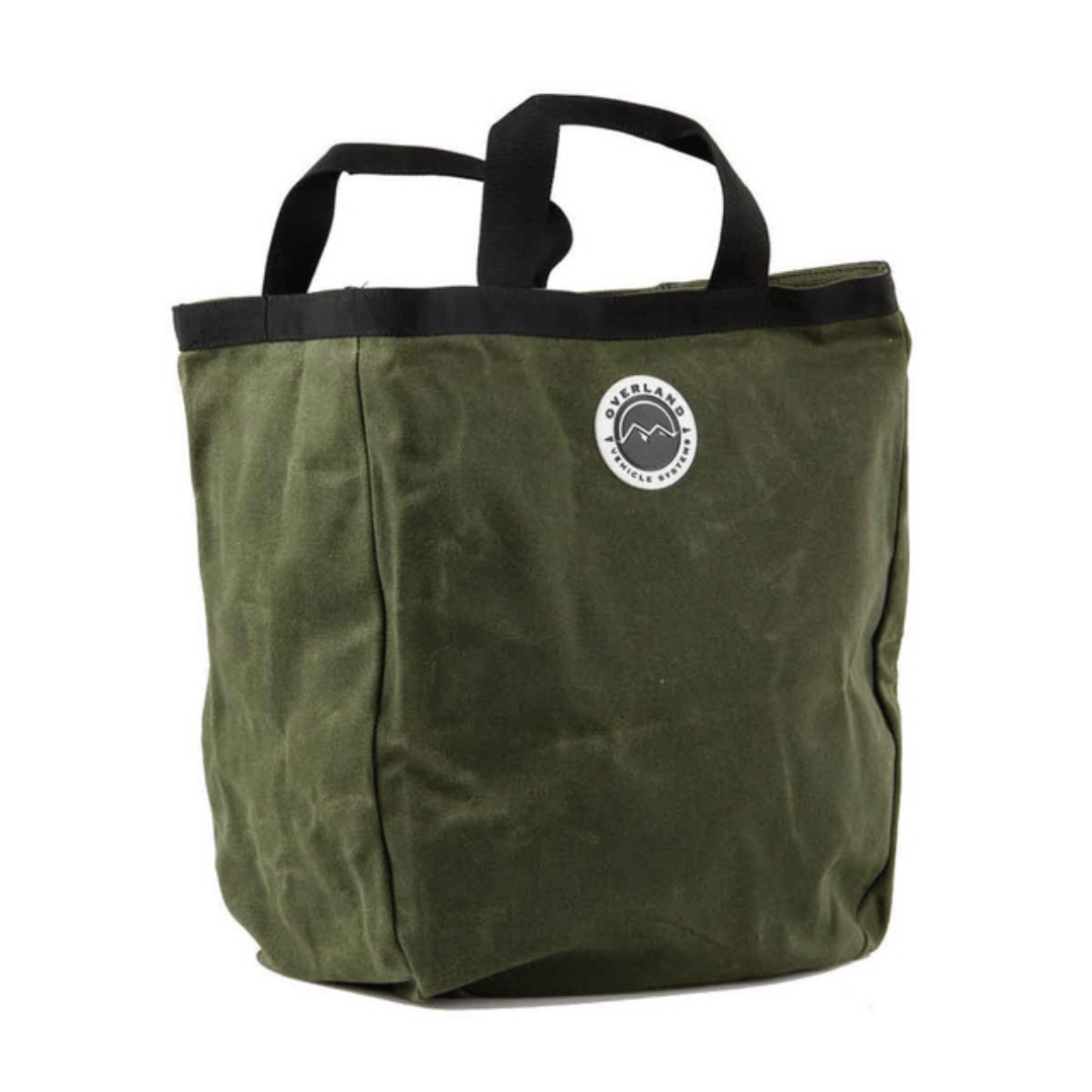 Overland Vehicle Systems Tote Bag #16 Waxed Canvas Bag