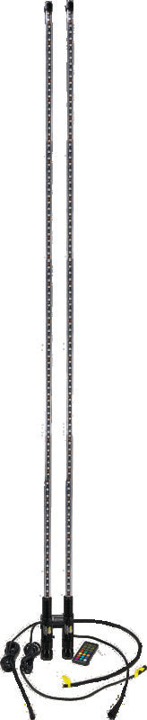 QuadBoss Qb 6Ft Clear Dual Whip Rmte