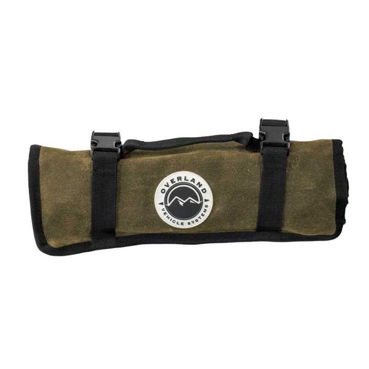 Overland Vehicle Systems Small Wrench Tool Roll (12 Slot) #16 Waxed Canvas