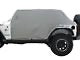 Smittybilt 1069 Cab Cover W/Door Flap Water Resistant Gray Fits Jeep