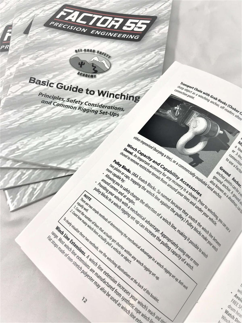 Basic Guide To Winching Manual Factor 55