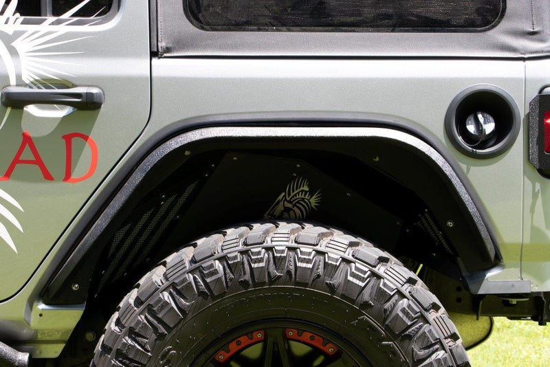 Gladiator Rear Fenders Elite Steel For 20-Pres Jeep Gladitor Fishbone