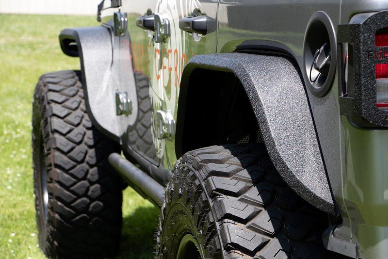 Gladiator Rear Fenders Elite Steel For 20-Pres Jeep Gladitor Fishbone