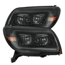 Alpharex 03-09 Toyota 4Runner PRO-Series Proj Headlights Alpha Blk w/ Activ Light/Seq Signal/DRL