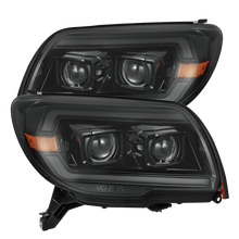 Alpharex 03-09 Toyota 4Runner LUXX LED Projector Headlights Alpha Blk w/ Activ Light/Seq Signal