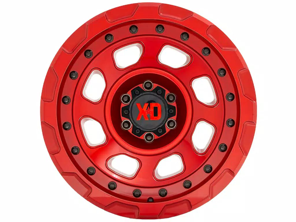 XD861 STORM, CANDY REDXD861 17X9 5X5.0 GL-RED -12MM