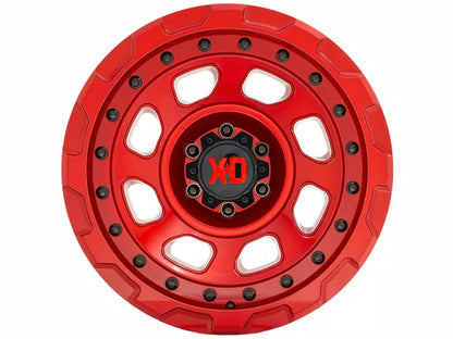 XD861 STORM, CANDY REDXD861 17X9 5X5.0 GL-RED -12MM