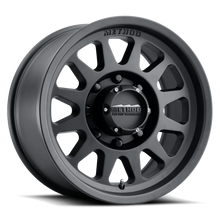 Method MR704 HD 17x9 18mm Offset 8x180 130.81mm CB Matte Black Wheel