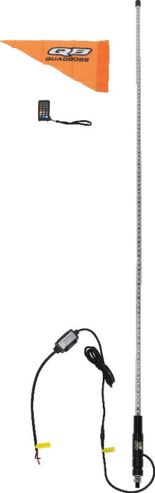 QuadBoss Qb 6Ft Clear Sngle Whip Bt