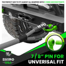 Rhino USA 3/4In D-Ring Shackle Set (2-Pack) Matte Black