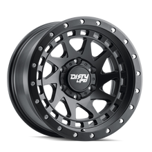 Dirty Life 9311 Enigma Pro 17x9/5x127 BP/-12mm Offset/71.5mm Hub Matte Black Wheel - Beadlock