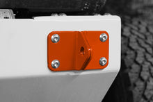 Steinjäger Recovery and Towing Wrangler JK 2007-2018 D-Ring Mounting Brackets Fluorescent Orange