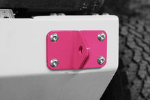 Steinjäger Recovery and Towing Wrangler JK 2007-2018 D-Ring Mounting Brackets Hot Pink