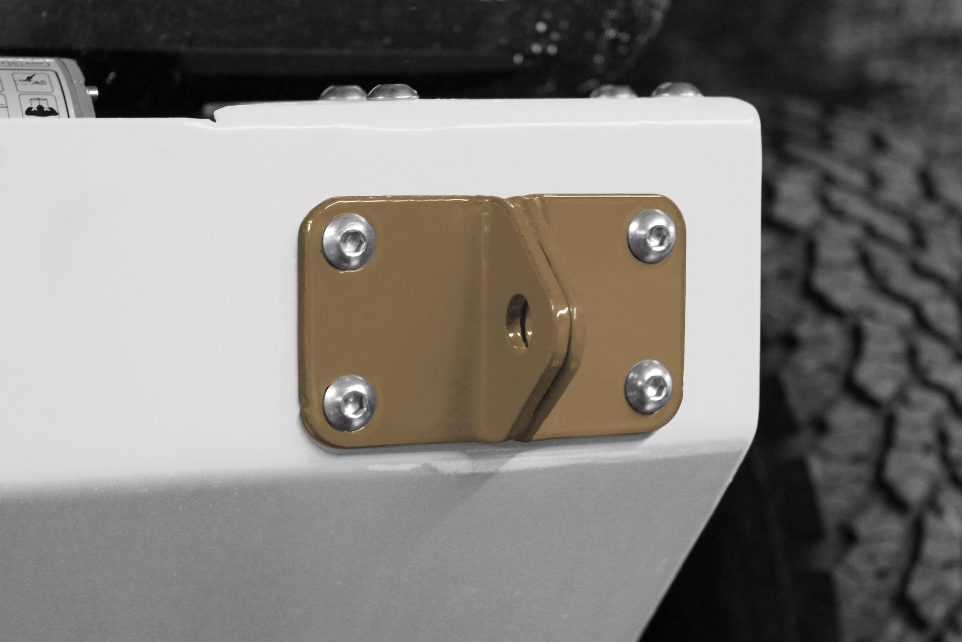 Steinjäger Recovery and Towing Wrangler JK 2007-2018 D-Ring Mounting Brackets Military Beige