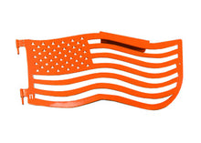 Steinjäger Doors Wrangler TJ 1997-2006 Trail, American Flag Style Fluorescent Orange