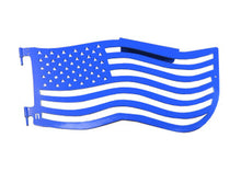 Steinjäger Doors Wrangler TJ 1997-2006 Trail, American Flag Style Playboy Blue