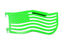 Steinjäger Doors Wrangler TJ 1997-2006 Trail, American Flag Style Neon Green