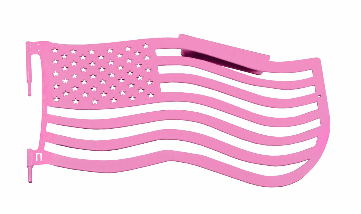Steinjäger Doors Wrangler JK 2007-2018 Trail, American Flag Design Front Pinky