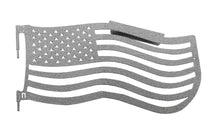 Steinjäger Doors Wrangler JL 2018 to Present Trail, American Flag Design Front Doors Gray Hammertone