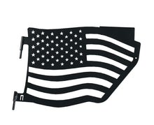 Steinjäger Doors Wrangler JK 2007-2018 Trail, American Flag Design Rear Black