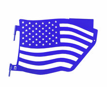 Steinjäger Doors Wrangler JK 2007-2018 Trail, American Flag Design Rear Southwest Blue