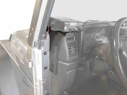 Steinjäger Interior Accessories Wrangler TJ 1997-2006 Cab Organizers CB Mount Playboy Blue